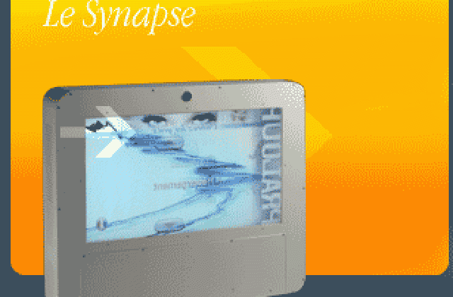 Interface utilisateur flash pour borne – projet ‘Synapse’