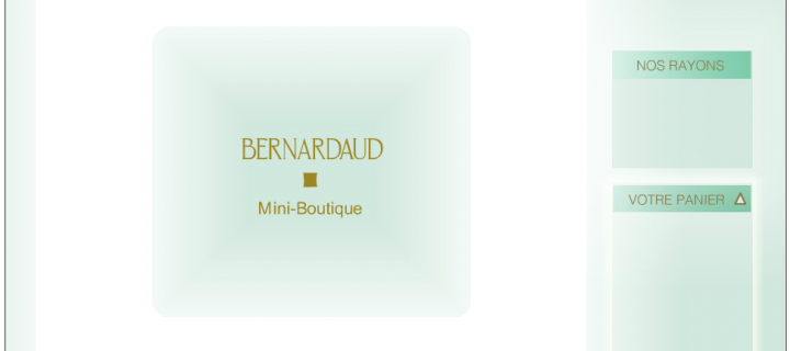 Boutique en flash Bernardaud