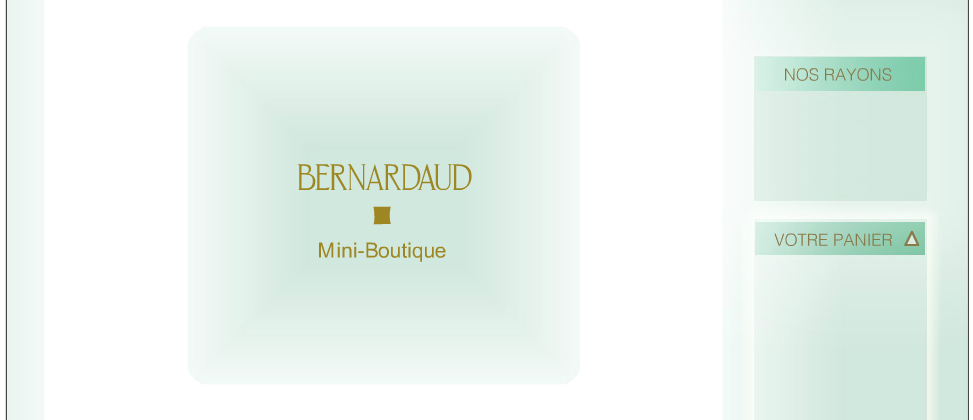 Boutique en flash Bernardaud